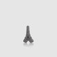 The Parisian 3.0 Brooch Package - Hematite
