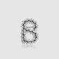 Signature Crystal Brooch - Hematite