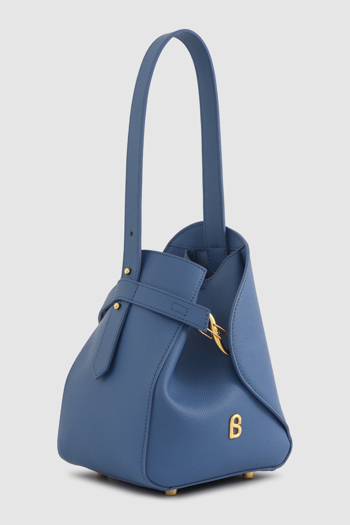 Britney Bag Small - Saffiano Leather - Bluebell