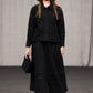 Beverly Beaded Shacket - Black