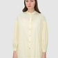 Leena Cotton Ruffle Shirt - Yellow