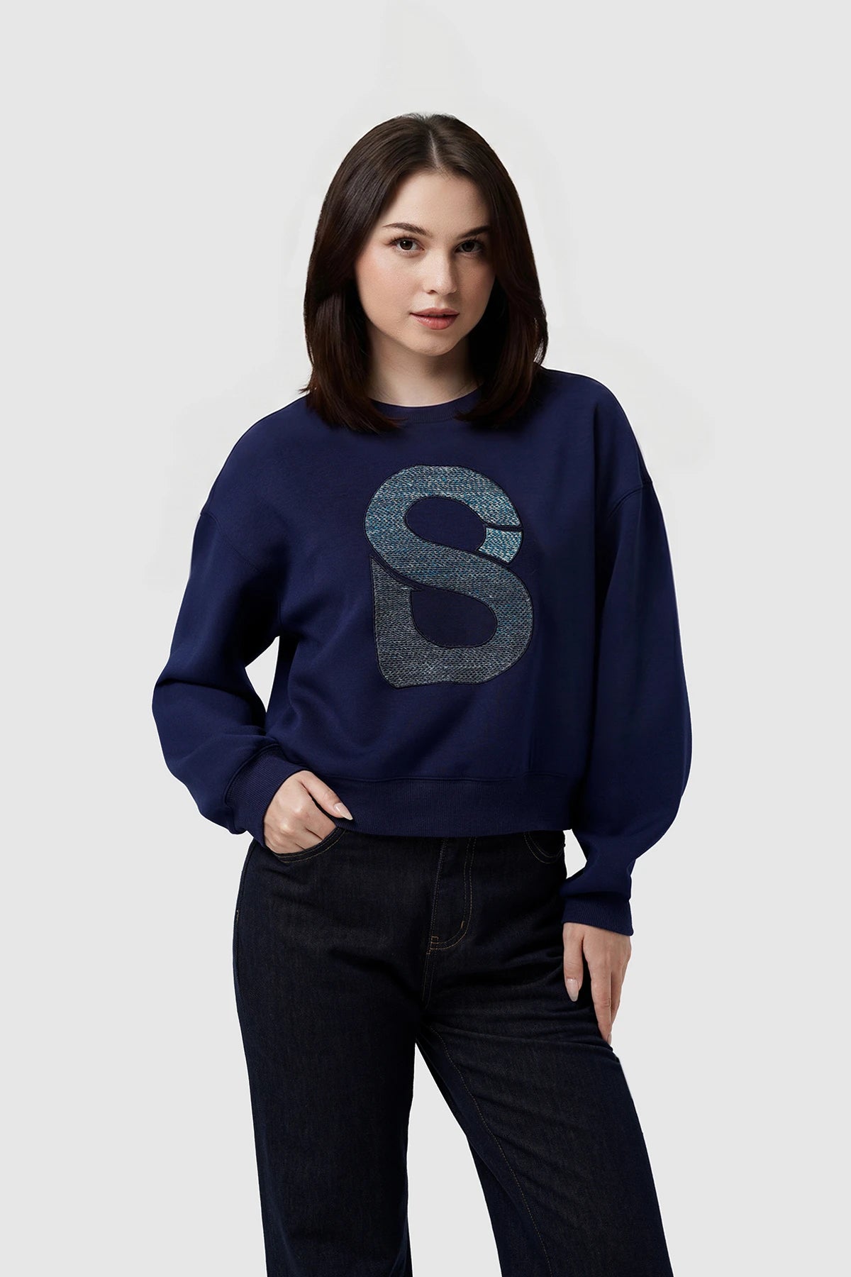 Nagita Sweatshirt - Navy