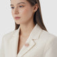 Petite Crystal Round Brooch - Rose Gold