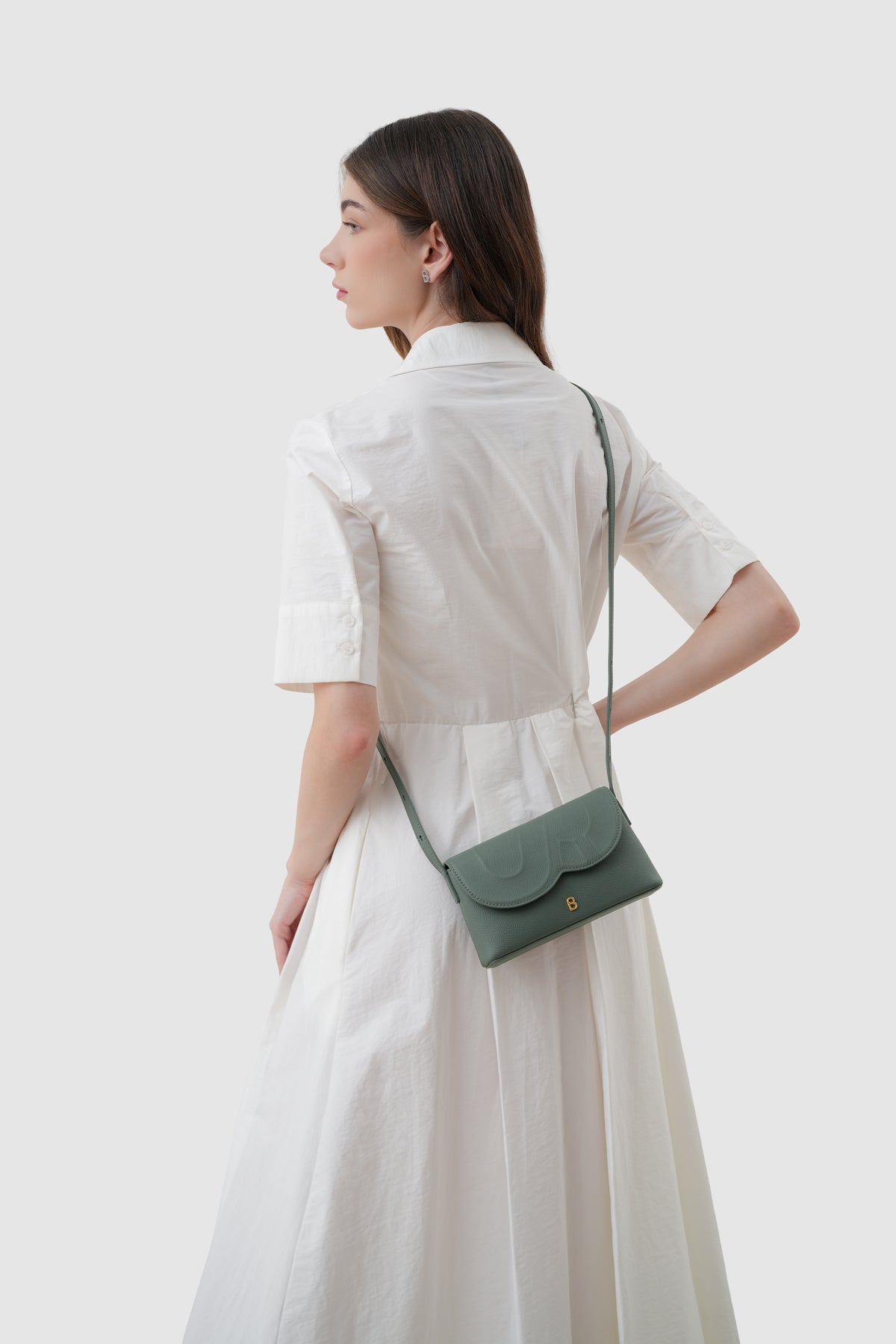 Jenny Sling Bag - Slate Green