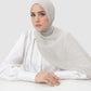 Everyday Twill Shawl - Silver Cloud