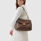Savina Bag - Pebble Leather - Brown