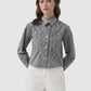 Leena Crop Shirt - Grey