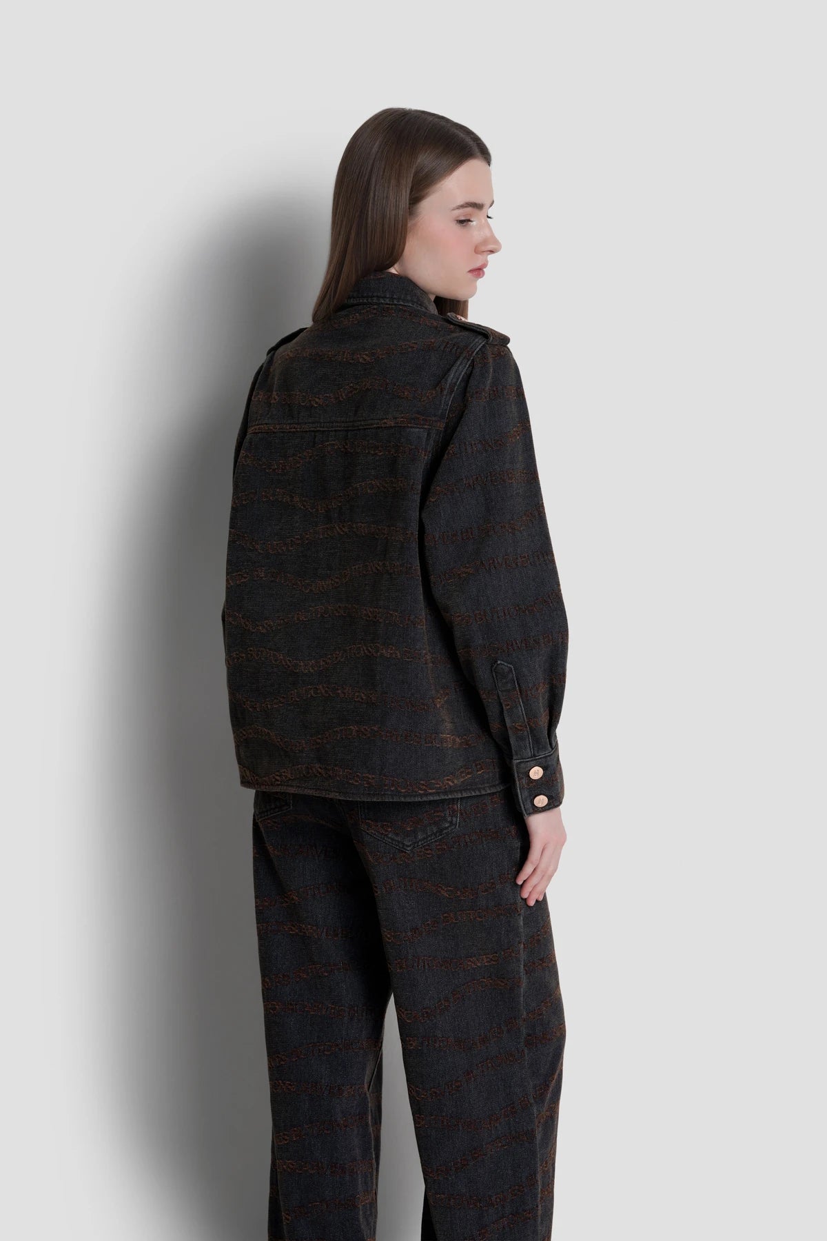 Alice Denim Shirt- Espresso Indigo