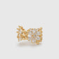 Alina Ring Brooch - Gold