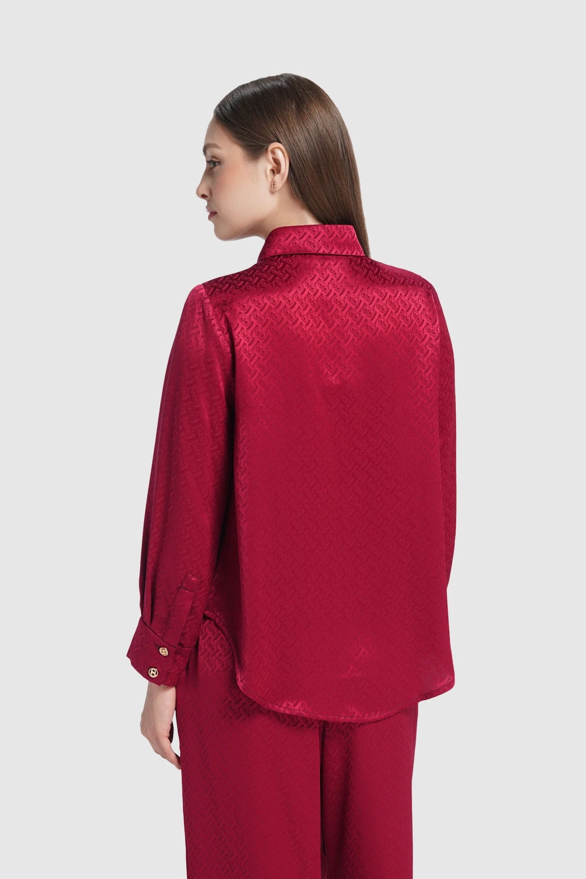 Amy Bimu Basic Shirt - Red