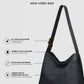 Aria Hobo Bag - Onyx