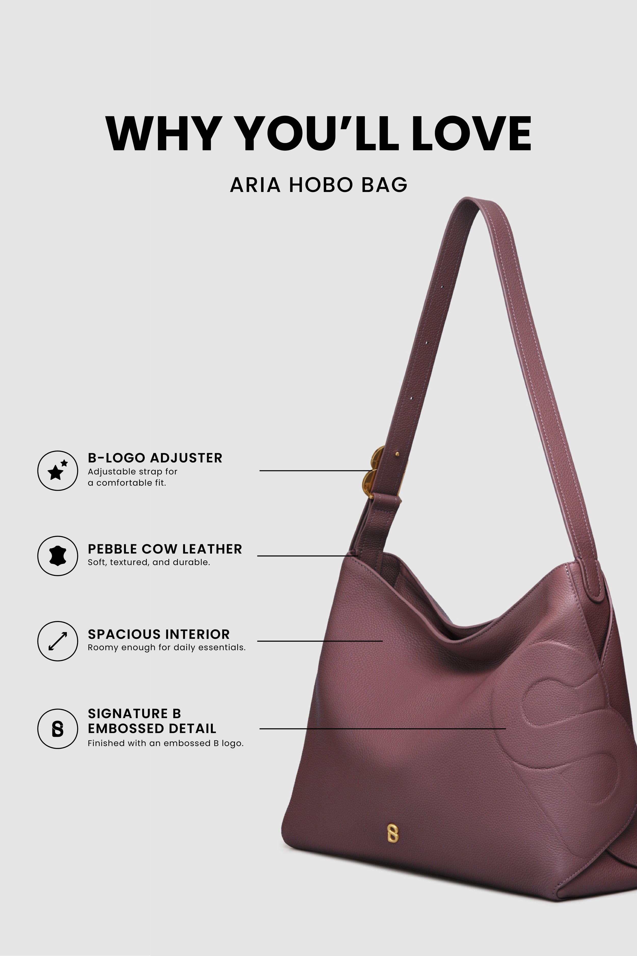 Aria Hobo Bag - Must