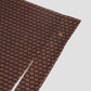 axis tie back shawl in hot fudge by buttonscarves pattern detail