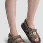 Bimu Double Strap Sandal - Brown