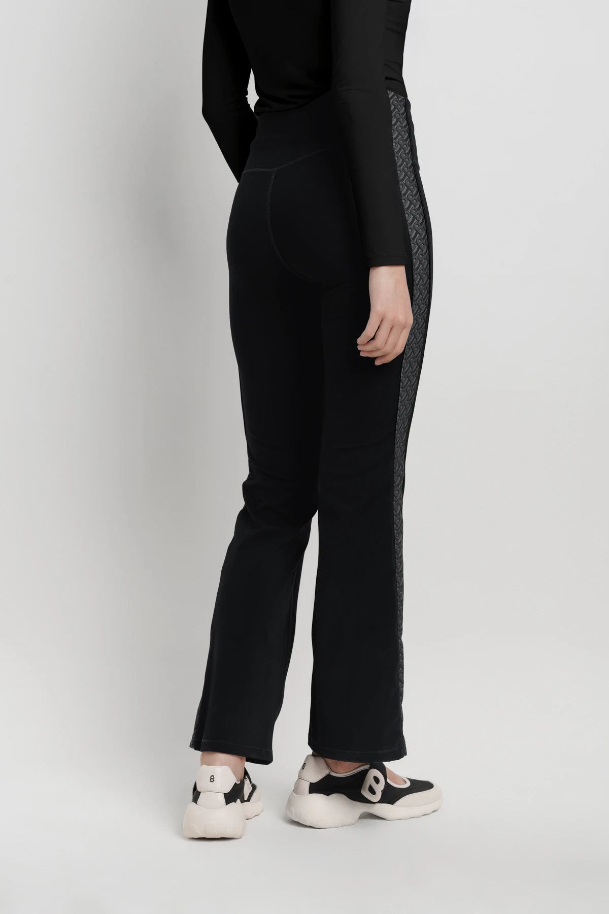Bimu High-Waisted Flare - Black