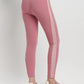 bimu legging in mauvewood by buttonscarves back view