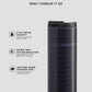 bimu tumbler 17 oz in black by buttonscarves feature overview