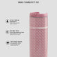 bimu tumbler 17 oz in mauvewood by buttonscarves feature overview