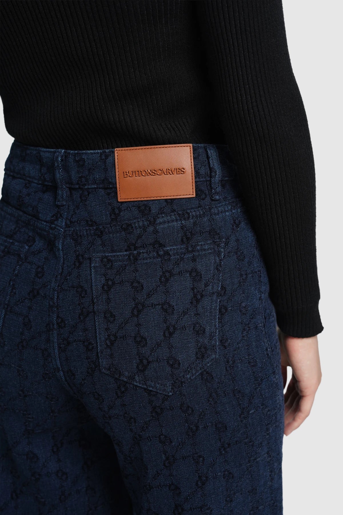 Blair Denim Pants - Navy