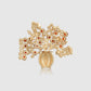 Bloomora Brooch - Golden Cherry