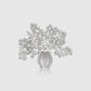 Bloomora Brooch - Silver