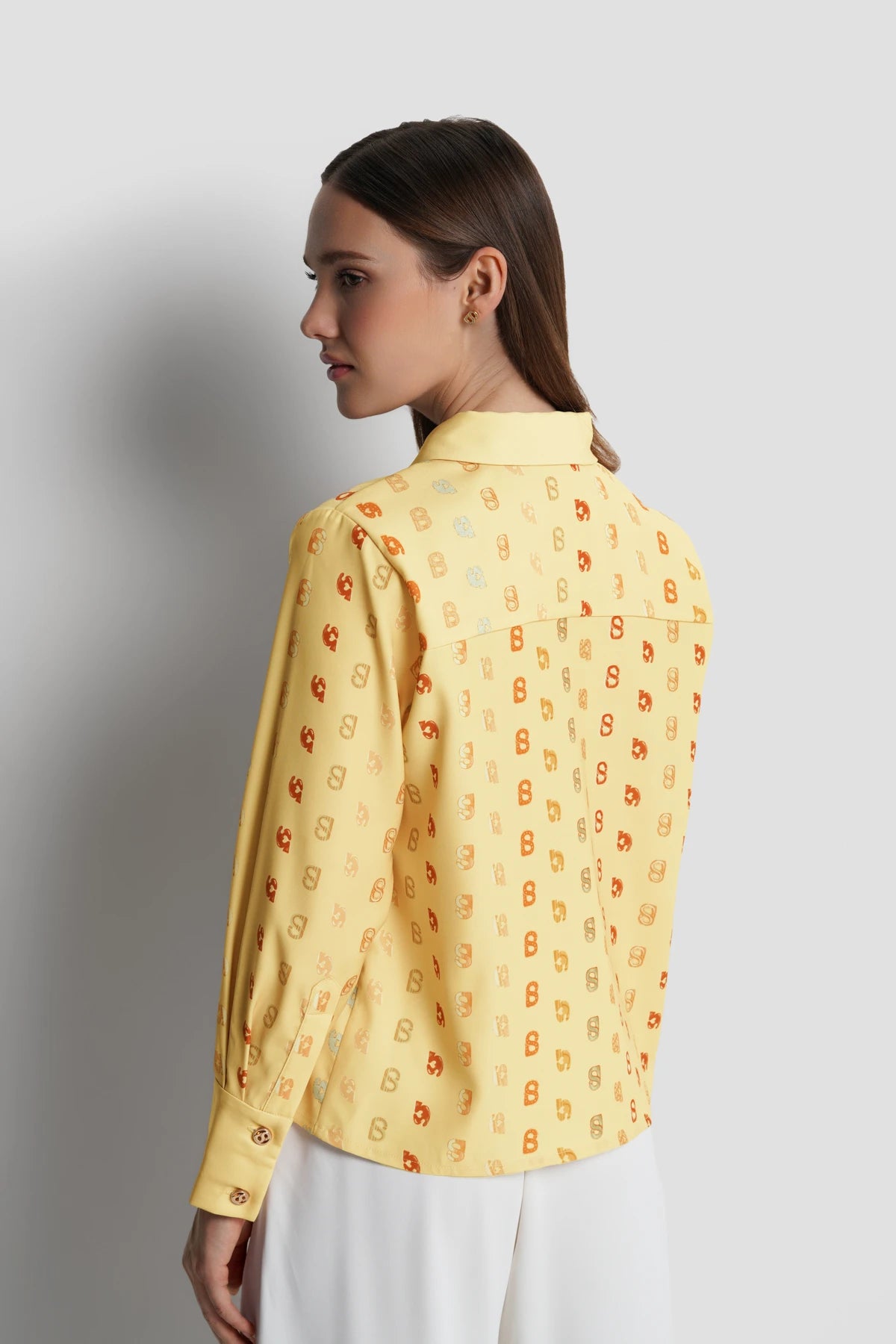 Nagita Crop Shirt - Butter