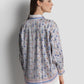 Nagita Oversized Shirt - Azure