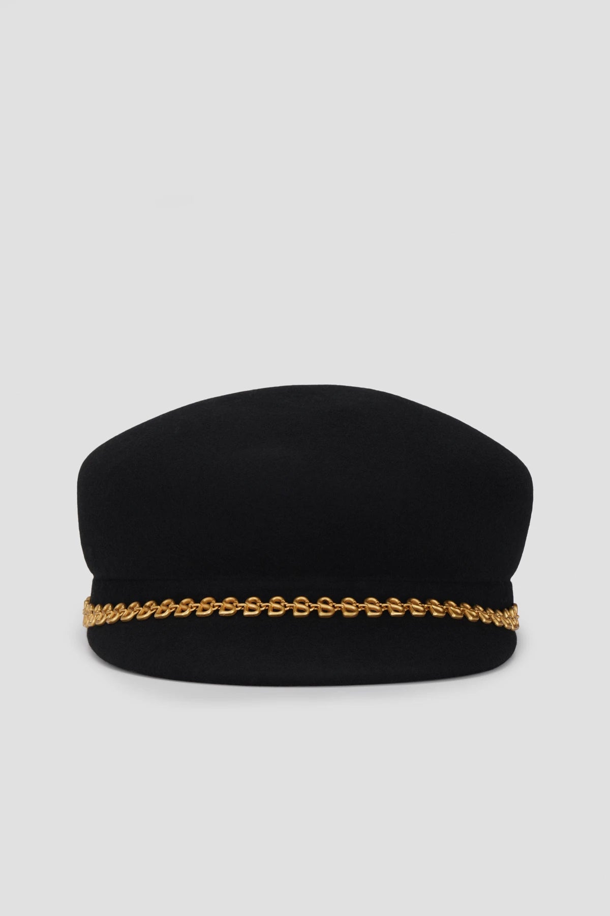 coco hat in black by buttonscarves back view