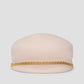 coco hat in pink by buttonscarves back view