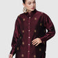 Deli Etoffe Overshirt - Maroon