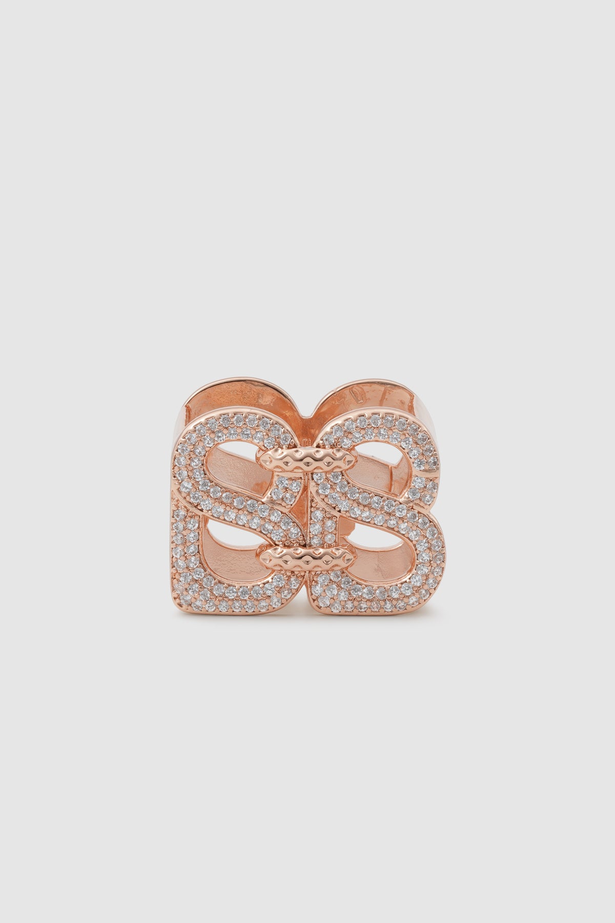 Éclat Ring Brooch - Rose Gold