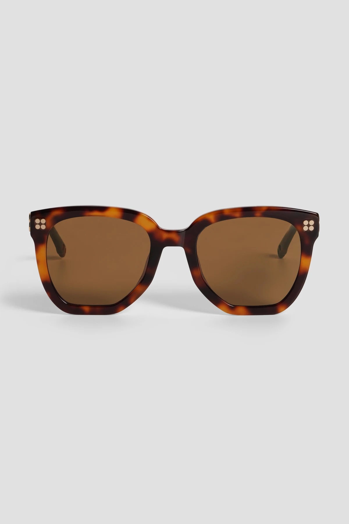 Emilie Sunglasses - Havana Brown