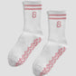 grip socks medium in mauvewood by buttonscarves with all sole silicone