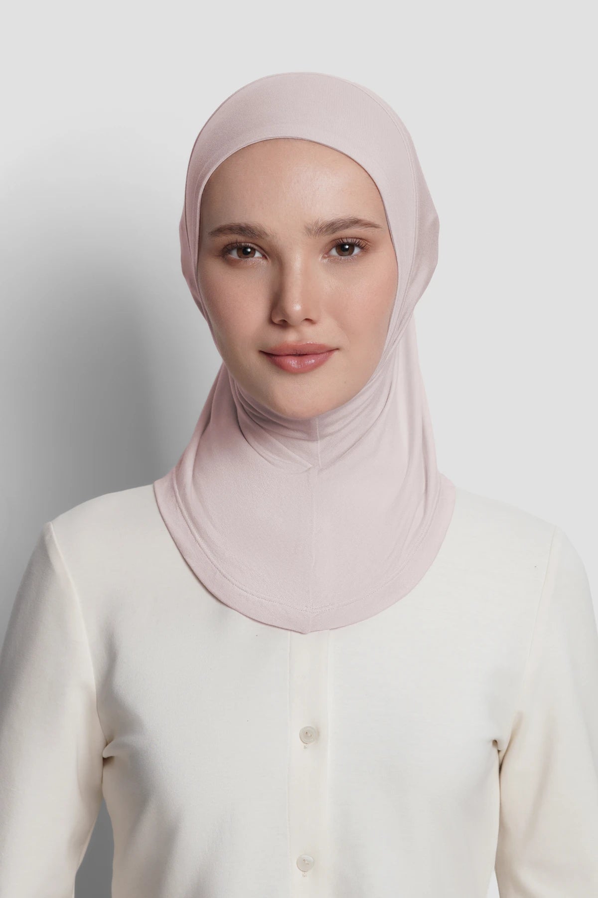 ninja inner in whisper pink by buttosncarves front view