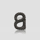 Interlock Brooch - Hematite
