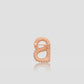 Interlock Petite Brooch - Rose Gold