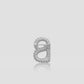 Interlock Petite Brooch - Silver