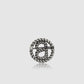 Interlock Pin Brooch - Anti Silver