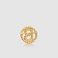 Interlock Pin Brooch - Gold