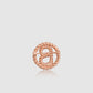 Interlock Pin Brooch - Rose Gold