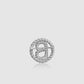 Interlock Pin Brooch - Silver
