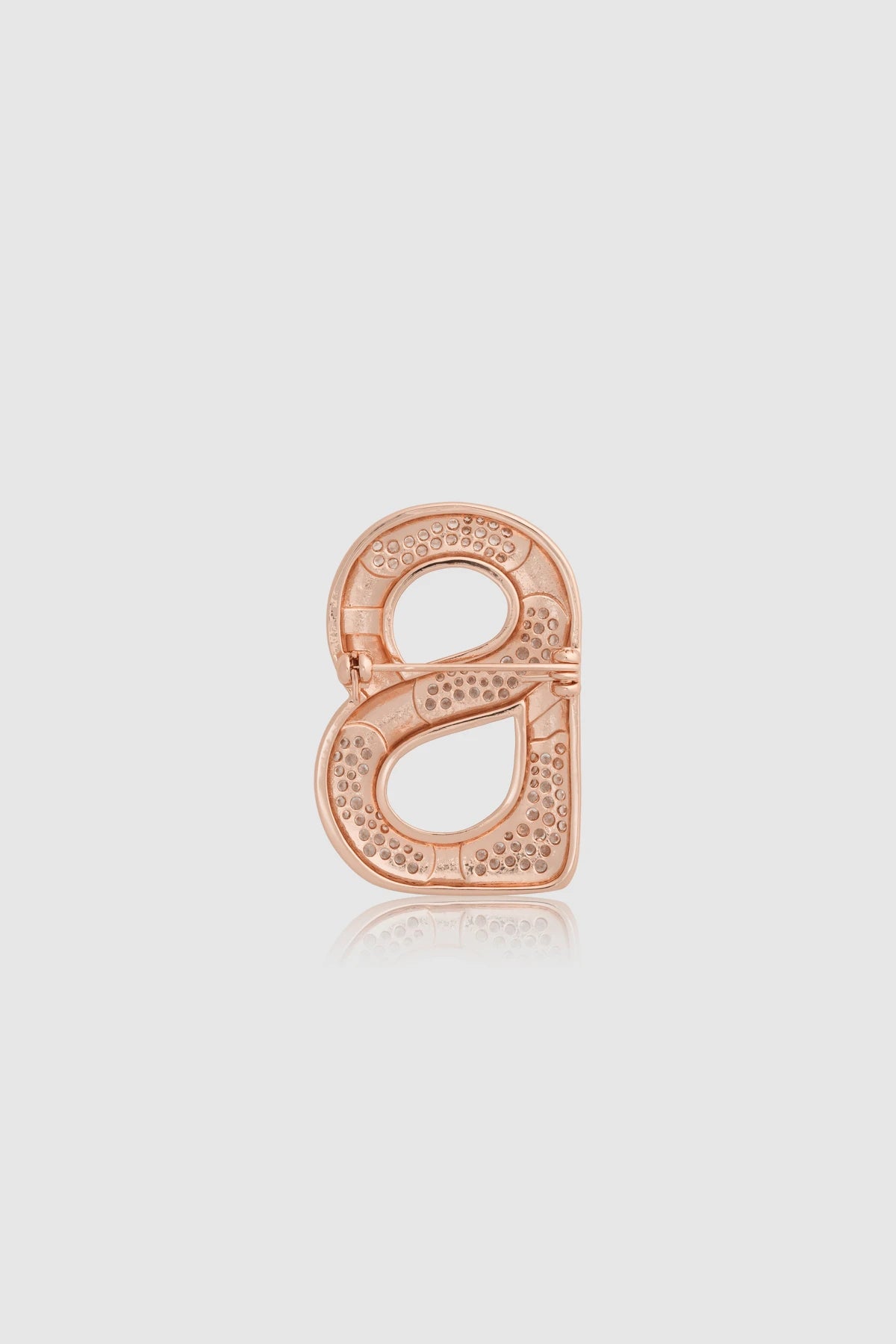 Isla Brooch - Rose Gold