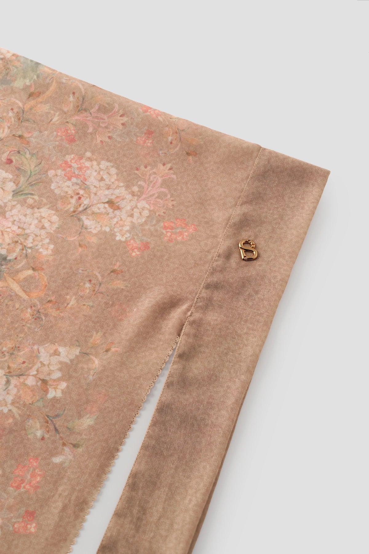 istanbul tie back shawl in baklava by buttonscarves pattern detail