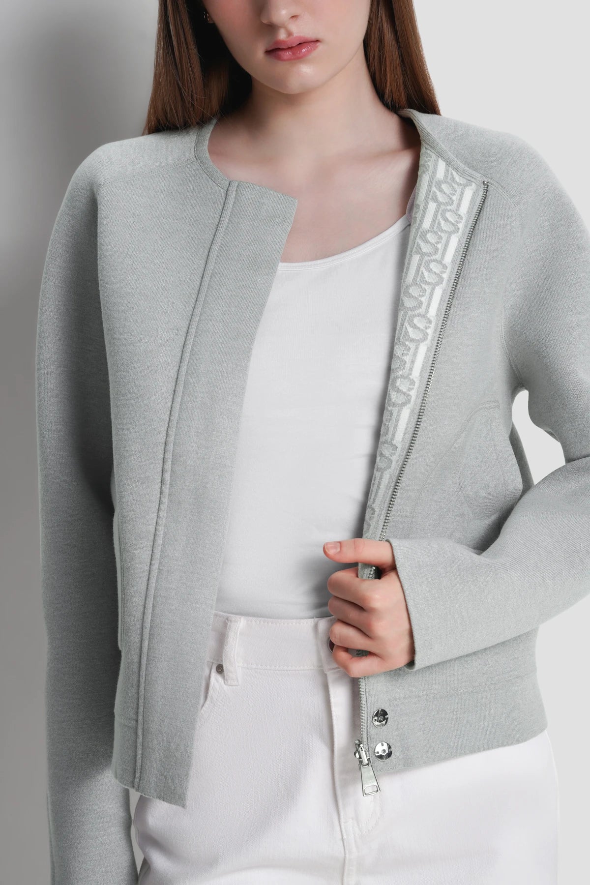 Leena Reversible Jacket - Misty Grey