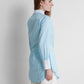 Luna Cotton Pointed Collar - Baby Blue