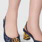 Meela Be Heels - Navy
