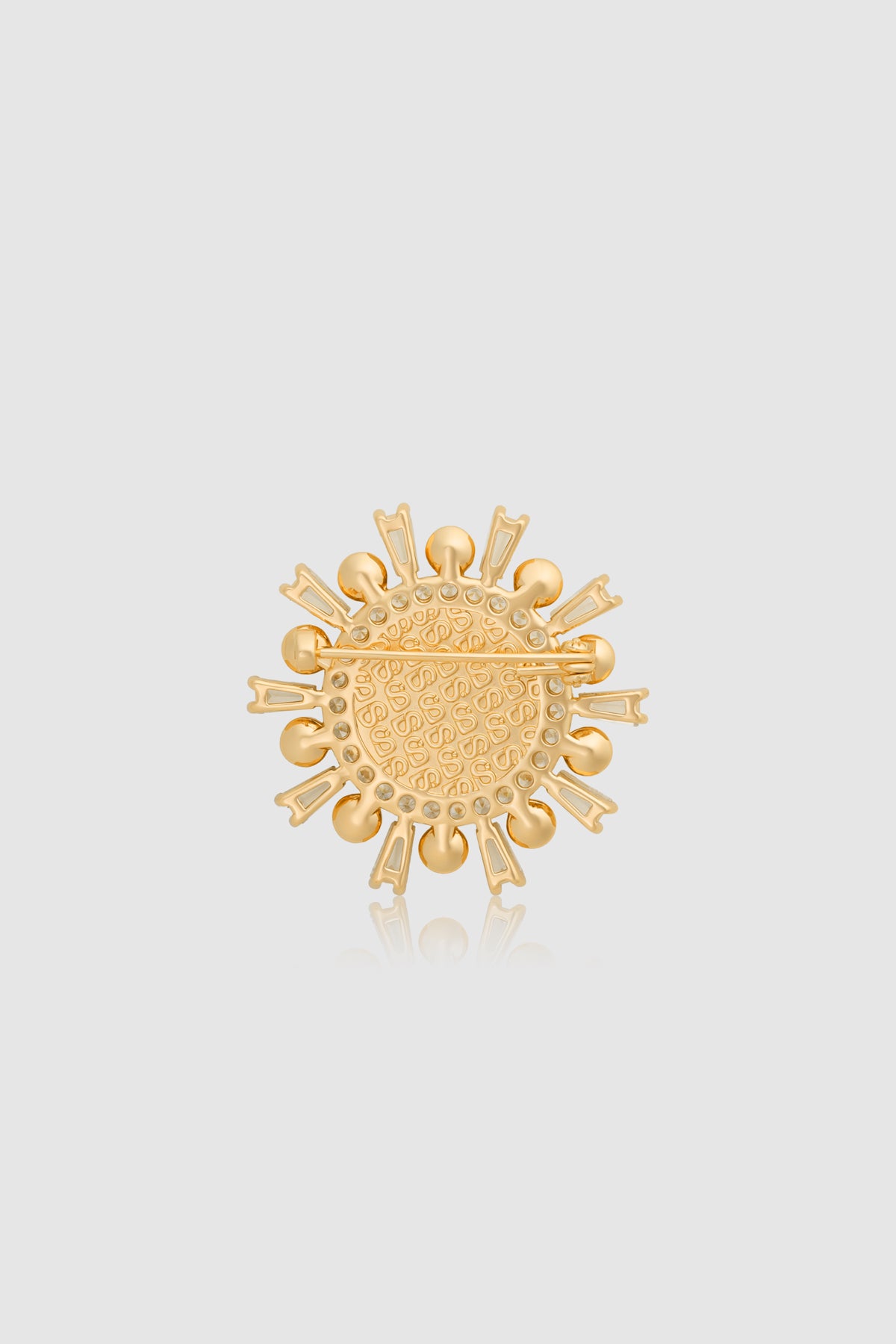 Mirea Petite Brooch - Gold