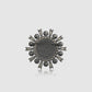 Mirea Petite Brooch - Hematite
