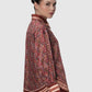 Nagita Oversized Shirt - Pomegranate
