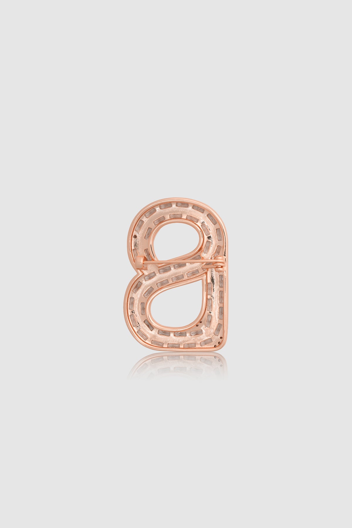 Noelle Brooch - Rose Gold